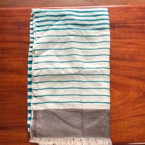 striped scarf